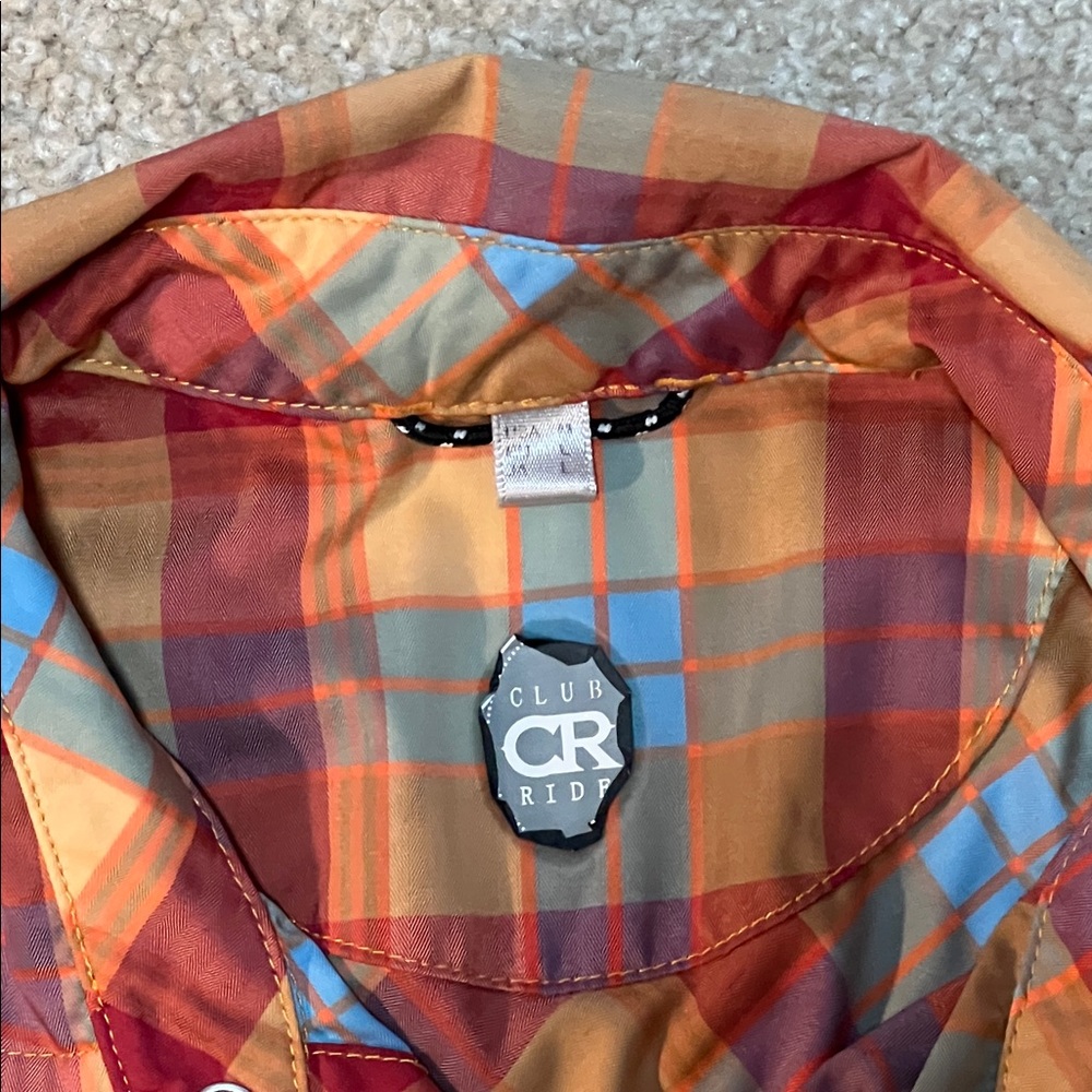 Club Ride Apparel Multicolor Plaid Button Down Shirt - Picture 4 of 9